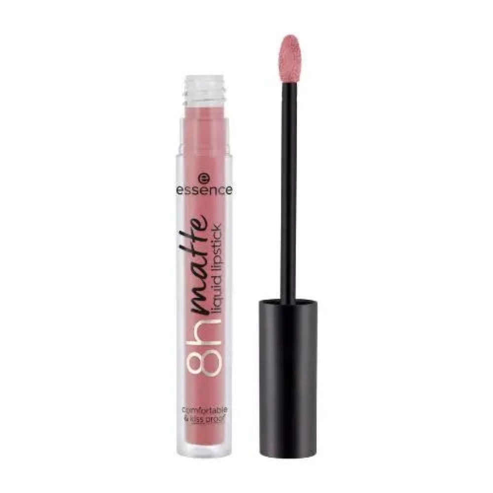 3 x Essence 8hr Matte Liquid Lipstick 04 Rosy Nude